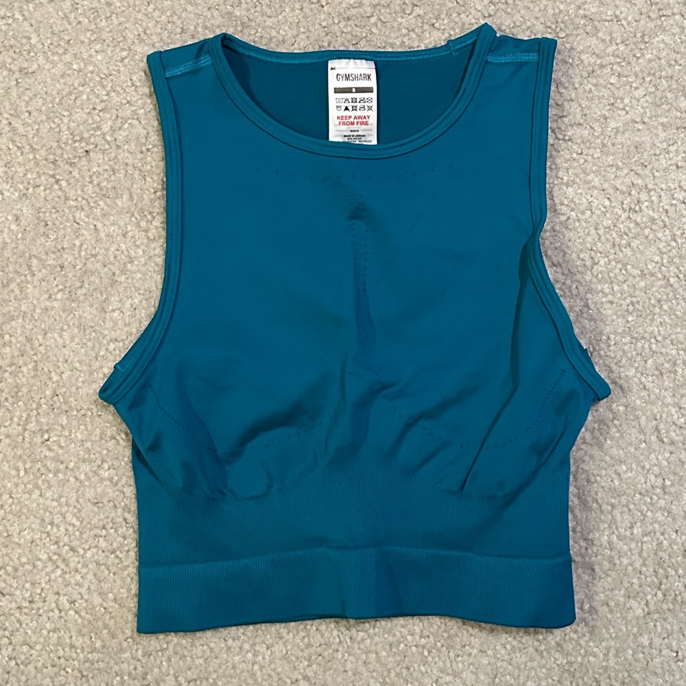 Gymshark Teal Tank Top